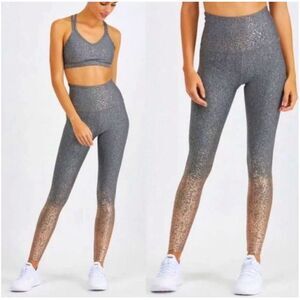 Women's Glitter High-Waisted Leggings